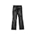 Pantalon en cuir Prada noir vintage Taille UE 44  ref.1135183