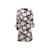 Schwarzes und mehrfarbiges Valentino-Kleid aus Wolle und Seide mit Blumendruck, Größe US 00  ref.1135185