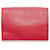 Céline Red Celine Trio Clutch Bag Leather  ref.1135200