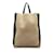 Céline Brown Celine Shearling Gusset Vertical Cabas Tote Bag Leather  ref.1135283
