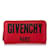 Portefeuille en cuir zippé à imprimé emblématique Givenchy rouge  ref.1135412