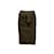 Olivgrüner Bleistiftrock von Yves Saint Laurent, Größe EU 36 Synthetisch  ref.1135426