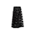 Autre Marque Vintage Black Chanel Boutique Mesh Overlay Strapless Ribbon Dress size EU 42 Synthetic  ref.1135461