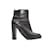 Black Gianvito Rossi Heeled Ankle Boots Size 35.5 Leather  ref.1135470