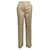 Calça Vintage Dourada Givenchy de Lã Metálica Tamanho UE 40 Dourado  ref.1135524