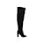 Black Jean Michel Cazabat Suede Pointed-Toe Boots Size 37.5  ref.1135678