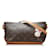 Brown Louis Vuitton Monogram Panda Trotteur Takashi Murakami Crossbody Bag Cloth  ref.1135804