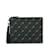 Black Gucci GG Supreme Tiger Clutch Bag Leather  ref.1135820