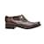 Chaussures habillées en cuir Prada marron Taille 37.5  ref.1135911