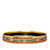 Hermès Pulseira de fantasia de pulseira de esmalte Hermes de ouro Dourado Metal  ref.1135920