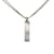 Silberne Gucci-Halskette mit versilbertem Anhänger Geld  ref.1136085