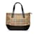 Brown Burberry Haymarket Check Handbag Leather  ref.1136128