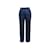 Autre Marque Vintage Navy Chanel Creations Pleated Trousers Size US 10 Navy blue Synthetic  ref.1136160