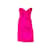 Autre Marque Vintage caliente rosa Vicky Tiel vestido de seda sin tirantes tamaño EE.UU. 8  ref.1136167