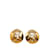 Boucles d'oreilles clips Chanel CC dorées Or jaune  ref.1136229