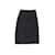 Autre Marque Vintage Dark Navy Chanel Boutique Wool Skirt Size 4 Navy blue  ref.1136234
