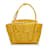 Yellow Bottega Veneta Intrecciato Mini Arco Satchel Leather  ref.1136263