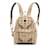 Beige MCM Visetos Stark Studded Backpack Leather  ref.1136266