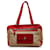 Brown Prada Canvas Shoulder Bag Leather  ref.1136335