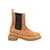 Frame Denim Tan Frame Suede Platform Boots Size 40 Camel  ref.1136406