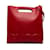 Bolso tote XL mediano con logo en relieve de Gucci rojo Roja Cuero  ref.1136456