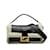 Black Fendi Large Shearling Baguette Satchel Leather  ref.1136457