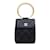 Black Chanel CC Matelasse Bracelet Handbag Cloth  ref.1136628