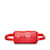 Bolsa de cinto tipo cassete Bottega Veneta Intrecciato vermelha Vermelho Couro  ref.1136641