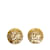 Pendientes de clip Chanel CC dorados Metal  ref.1136670