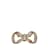 Silver Chanel Crystal Bow Brooch Silvery  ref.1136701