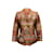 Vintage naranja y multicolor Christian Lacroix Jacquard adornado chaqueta tamaño FR 34 Sintético  ref.1136706