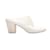 Autre Marque White Marsell Leather Heeled Mules Size 38  ref.1136922