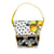 Dolce & Gabbana Borsa a mano bianca in tela stampata Dolce&Gabbana Bianco Pelle  ref.1136967