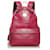 Mochila de couro em relevo rosa MCM Stark  ref.1137002