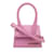 Rosa Jacquemus Le Chiquito Mini-Taschen-Umhängetasche Pink Leder  ref.1137015