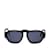 Óculos de sol quadrados Chanel pretos  ref.1137163