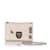 Bolsa com aba de lantejoulas Dior Mini Diorama branca Branco Couro  ref.1137172