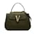 Bolso satchel verde Versace Virtus con asa superior Cuero  ref.1137197