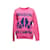 Pink & Navy Gucci Maison De L'Amour Sweatshirt Size US XS Synthetic  ref.1137200