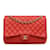 Orange Chanel Maxi Classic Lammleder-Tasche mit einer Klappe  ref.1137210