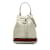 White Gucci Ophidia Leather Bucket  ref.1137249