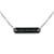 Silberne Louis Vuitton-Monogramm-Eclipse-Anhänger-Halskette Leinwand  ref.1137266