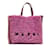 Pink Marni Shearling Museo Satchel Leather  ref.1137299