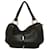 Céline Bolso shopping Celine Large Satchel de piel de cordero negra con asa forrada en la parte superior Negro Cuero  ref.1137629