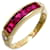 & Other Stories 18K Ruby Diamond Ring Red Metal Gold  ref.1137965