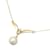 Mikimoto 18K Pearl Diamond Necklace White Metal Gold  ref.1137972