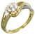 & Other Stories 18K Diamond Ring Golden Metal  ref.1137977
