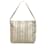 Burberry Brown Canvas House Stripe  Shoulder Bag Beige Cloth Cloth  ref.1138088