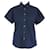 Burberry Camicia Blu navy Cotone  ref.1138244
