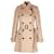 Burberry London lined-Breasted Coat in Beige Cashmere Wool  ref.1138273